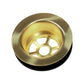 Nantucket Sinks 2.75" Junior Duo Unlacquered Brass Bar Sink Drain