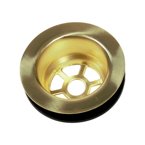 Nantucket Sinks 2.75" Junior Duo Unlacquered Brass Bar Sink Drain