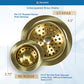Nantucket Sinks 2.75" Junior Duo Unlacquered Brass Bar Sink Drain