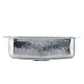 Nantucket Sinks Brightwork 20" Dual Mount Hand-Hammered Single Bowl Stainless Steel Bar Sink