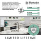 Nantucket Sinks Brightwork 20" Dual Mount Hand-Hammered Single Bowl Stainless Steel Bar Sink