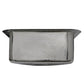 Nantucket Sinks Brightwork Home 17" Square Undermount or Overmount Polished Stainless Steel Single Bowl Hammered Bar Sink