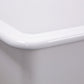 Nantucket Sinks Cape Collection 32" Rectangle Undermount Porcelain Enamel Glaze White Fireclay Single Bowl Kitchen Sink