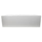 Nantucket Sinks Cape Collection 33" Rectangle Undermount Porcelain Enamel Glaze White Fireclay Single Bowl Apron Workstation Kitchen Sink