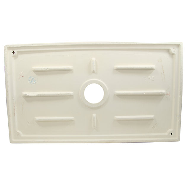 Nantucket Sinks Cape Collection 33" Rectangle Undermount Porcelain Enamel Glaze White Fireclay Single Bowl Apron Workstation Kitchen Sink