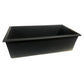 Nantucket Sinks Cape Collection 34" Rectangle Dual-mount Porcelain Enamel Glaze Matte Black Fireclay Single Bowl Kitchen Sink