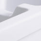 Nantucket Sinks Cape Collection 36" Rectangular Undermount Porcelain Enamel Glaze White Fireclay 60/40 Double Bowl Farmhouse Apron Kitchen Sink