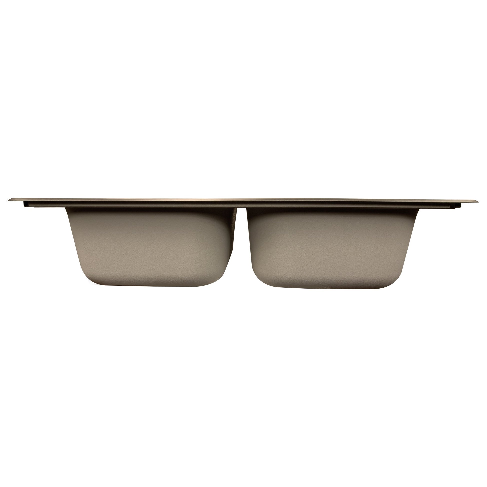 Nantucket Sinks Madaket Collection 33" Rectangle Topmount Brushed Satin 304 Stainless Steel Double Bowl Drop-In 18-Gauge Kitchen Sink