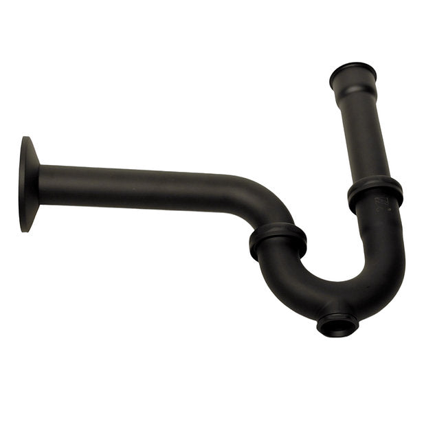 Nantucket Sinks Matte Black P-Trap
