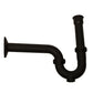 Nantucket Sinks Matte Black P-Trap