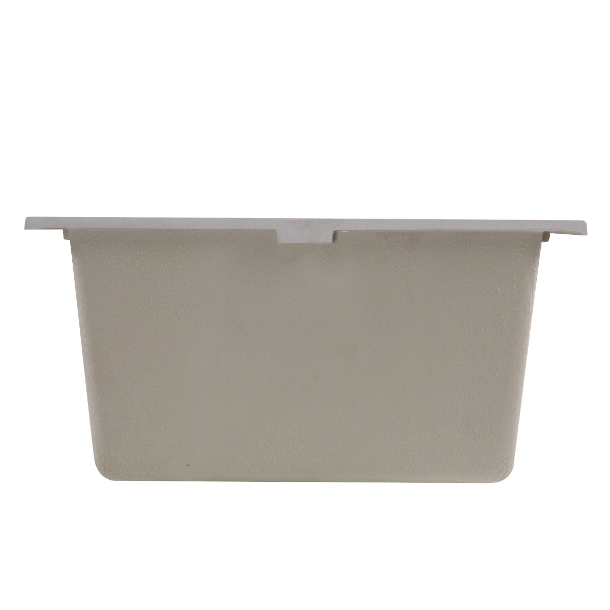 Nantucket Sinks Plymouth Collection 16" Rectangle Undermount Sand With Metallic Flecks Granite Composite Single Bowl Bar/Prep Sink