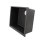 Nantucket Sinks Plymouth Collection 24" Rectangle Undermount Matte Black Granite Composite Single Bowl Kitchen Sink