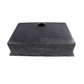 Nantucket Sinks Plymouth Collection 30" Rectangle Undermount Matte Black Granite Composite Single Bowl Kitchen Sink