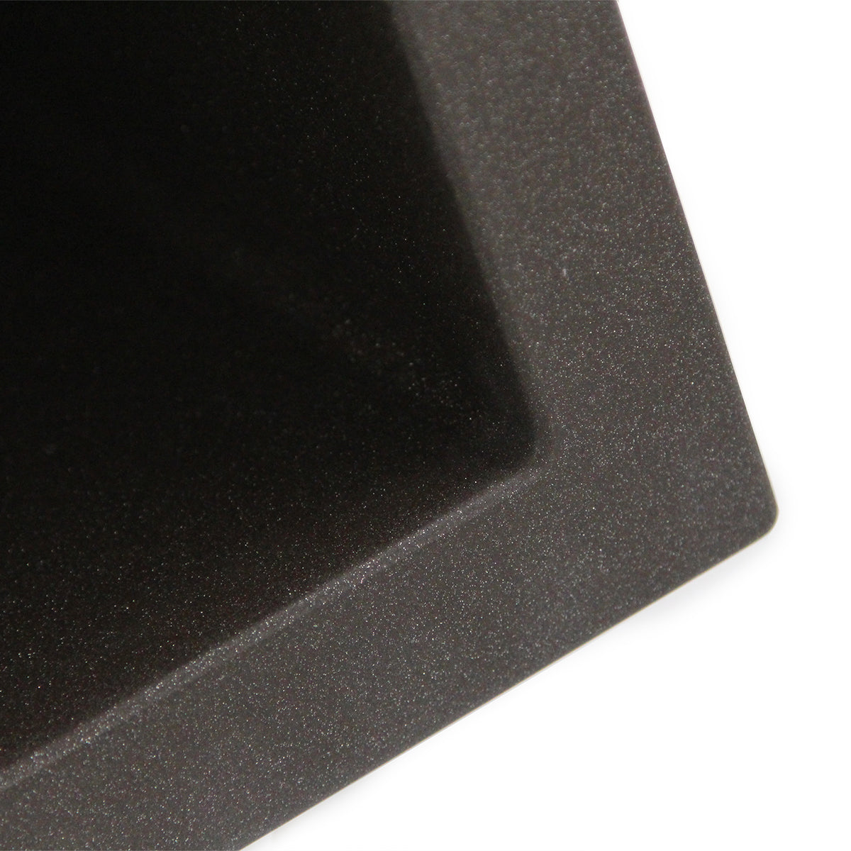 Nantucket Sinks Plymouth Collection 30" Rectangle Undermount Matte Brown Granite Composite Single Bowl Kitchen Sink