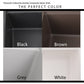 Nantucket Sinks Plymouth Collection 30" Rectangle Undermount Matte Brown With Metallic Flecks Granite Composite Single Bowl Apron Reversible Workstation Kitchen Sink With Accessory Pack