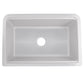 Nantucket Sinks Plymouth Collection 30" Rectangle Undermount Matte Light Grey With Metallic Flecks Granite Composite Single Bowl Apron Reversible Workstation Kitchen Sink With Accessory Pack