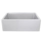 Nantucket Sinks Plymouth Collection 30" Rectangle Undermount Matte Light Grey With Metallic Flecks Granite Composite Single Bowl Apron Reversible Workstation Kitchen Sink With Accessory Pack