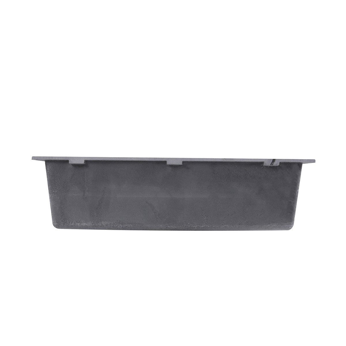Nantucket Sinks Plymouth Collection 30" Rectangle Undermount Matte Titanium Granite Composite Single Bowl Kitchen Sink