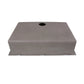 Nantucket Sinks Plymouth Collection 30" Rectangle Undermount Matte Truffle Granite Composite Single Bowl Kitchen Sink