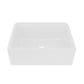 Nantucket Sinks Plymouth Collection 30" Rectangle Undermount Matte White Granite Composite Single Bowl Apron Reversible Workstation Kitchen Sink With Accessory Pack