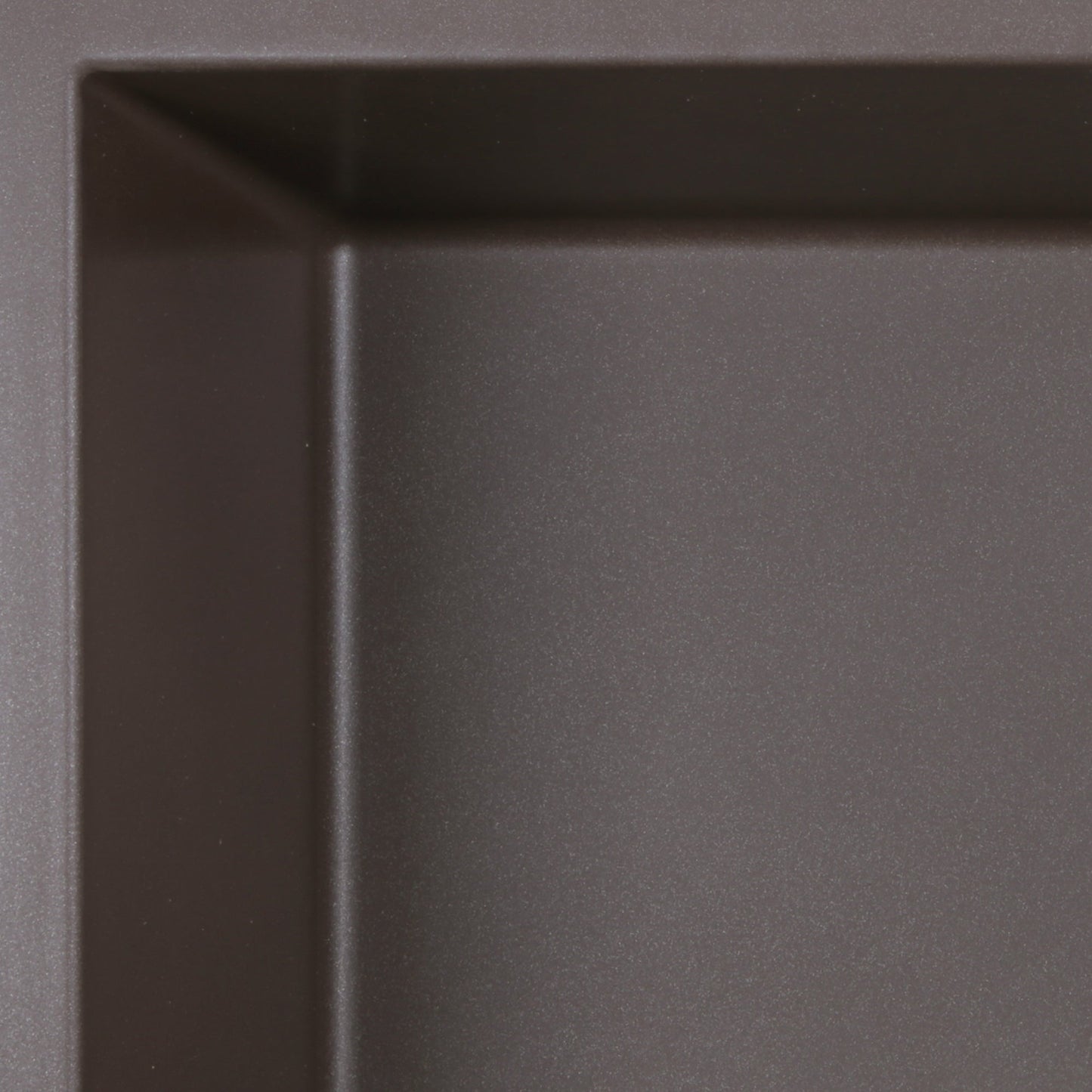Nantucket Sinks Plymouth Collection 33" Rectangle Undermount Matte Brown Granite Composite Single Bowl Kitchen Sink