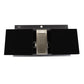 Nantucket Sinks Plymouth Collection 34" Rectangle Topmount Matte Black Granite Composite Large Double Bowl Prep Station Drop In Kitchen Sink