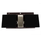 Nantucket Sinks Plymouth Collection 34" Rectangle Topmount Matte Brown Granite Composite Large Double Bowl Prep Station Drop In Kitchen Sink