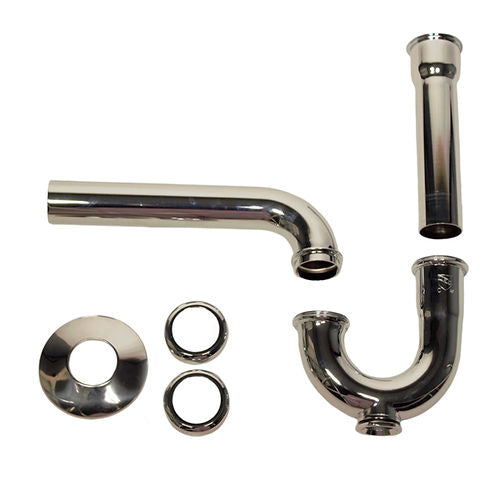 Nantucket Sinks Polished Chrome P-Trap