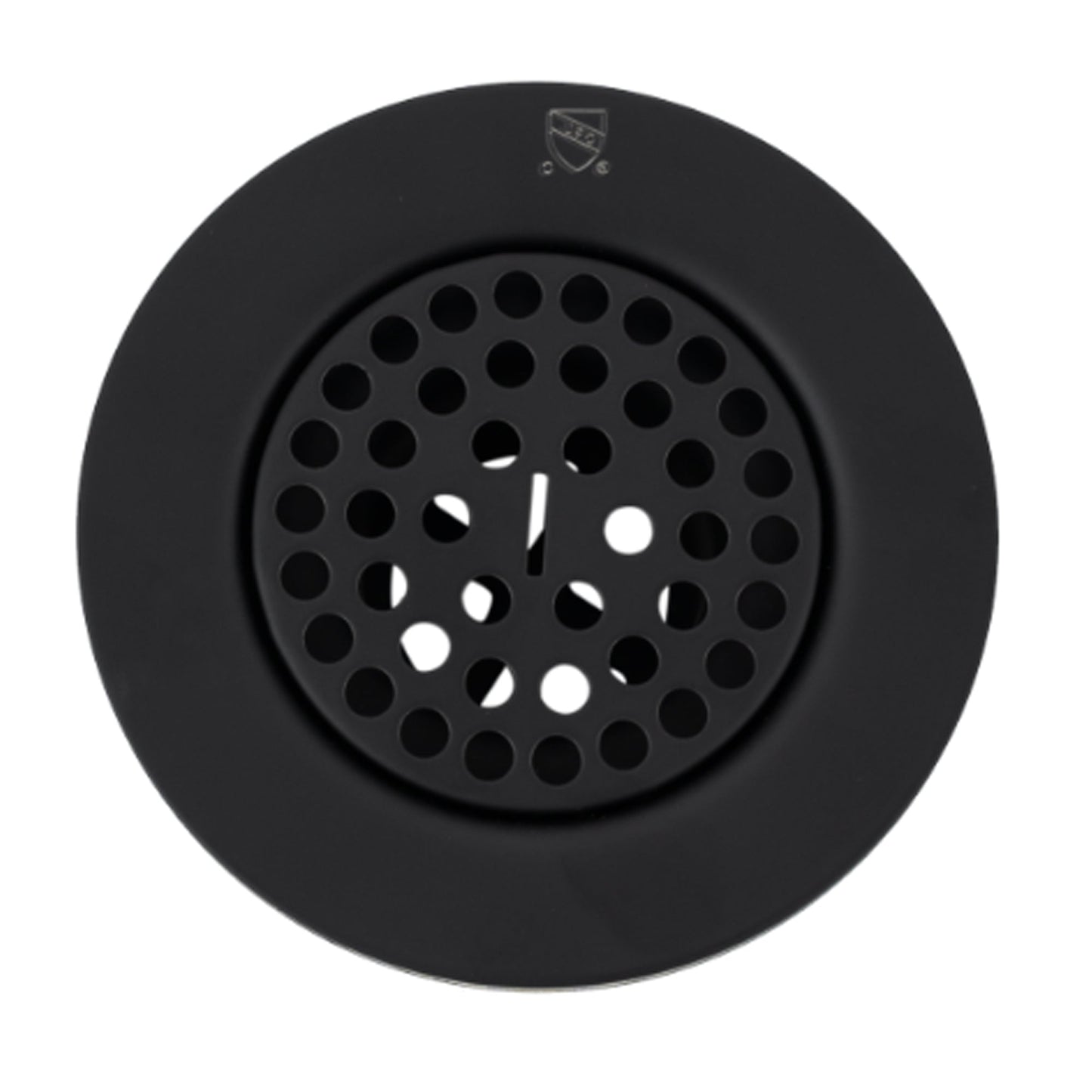 Nantucket Sinks Premium Accessories Collection 5" Matte Black Matte Black Stainless Steel/Brass Utility Sink Drain