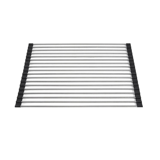 Nantucket Sinks Premium Kitchen 12" Stainless Steel Roll Up Kitchen Mat