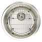 Nantucket Sinks Premium Kitchen 15" Polished Silver Stainless Steel Stainless Steel Bottom Grid BG37