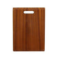 Nantucket Sinks Premium Kitchen 17" x 12" Brown Sapele Wood Prep Station Cutting Board