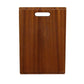 Nantucket Sinks Premium Kitchen 18" x 12" Brown Sapele Wood Prep Station Cutting Board