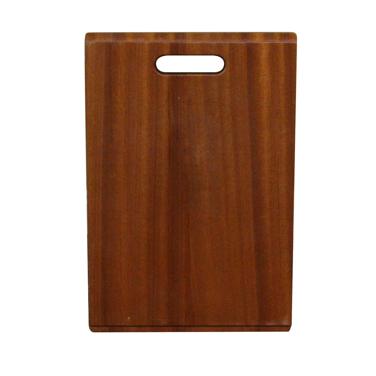 Nantucket Sinks Premium Kitchen 18" x 12" Brown Sapele Wood Prep Station Cutting Board
