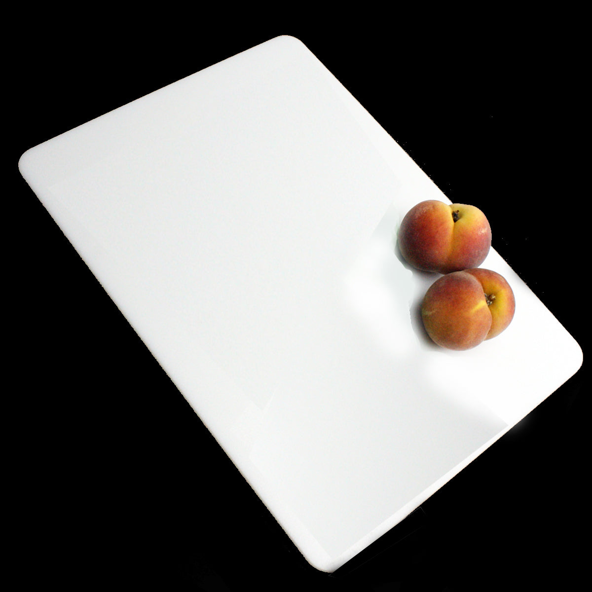 Nantucket Sinks Premium Kitchen 18" x 12" White Plastic Prep Station Cutting Board