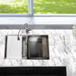 Nantucket Sinks Premium Kitchen 18" x 12" White Plastic Prep Station Cutting Board