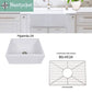 Nantucket Sinks Premium Kitchen 20" Polished Silver Stainless Steel Stainless Steel Bottom Grid BG-HC24