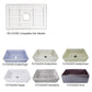 Nantucket Sinks Premium Kitchen 27" Polished Silver Stainless Steel Stainless Steel Bottom Grid BG-VC30S