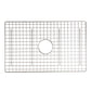 Nantucket Sinks Premium Kitchen 27" Polished Silver Stainless Steel Stainless Steel Bottom Grid BG-VC30S