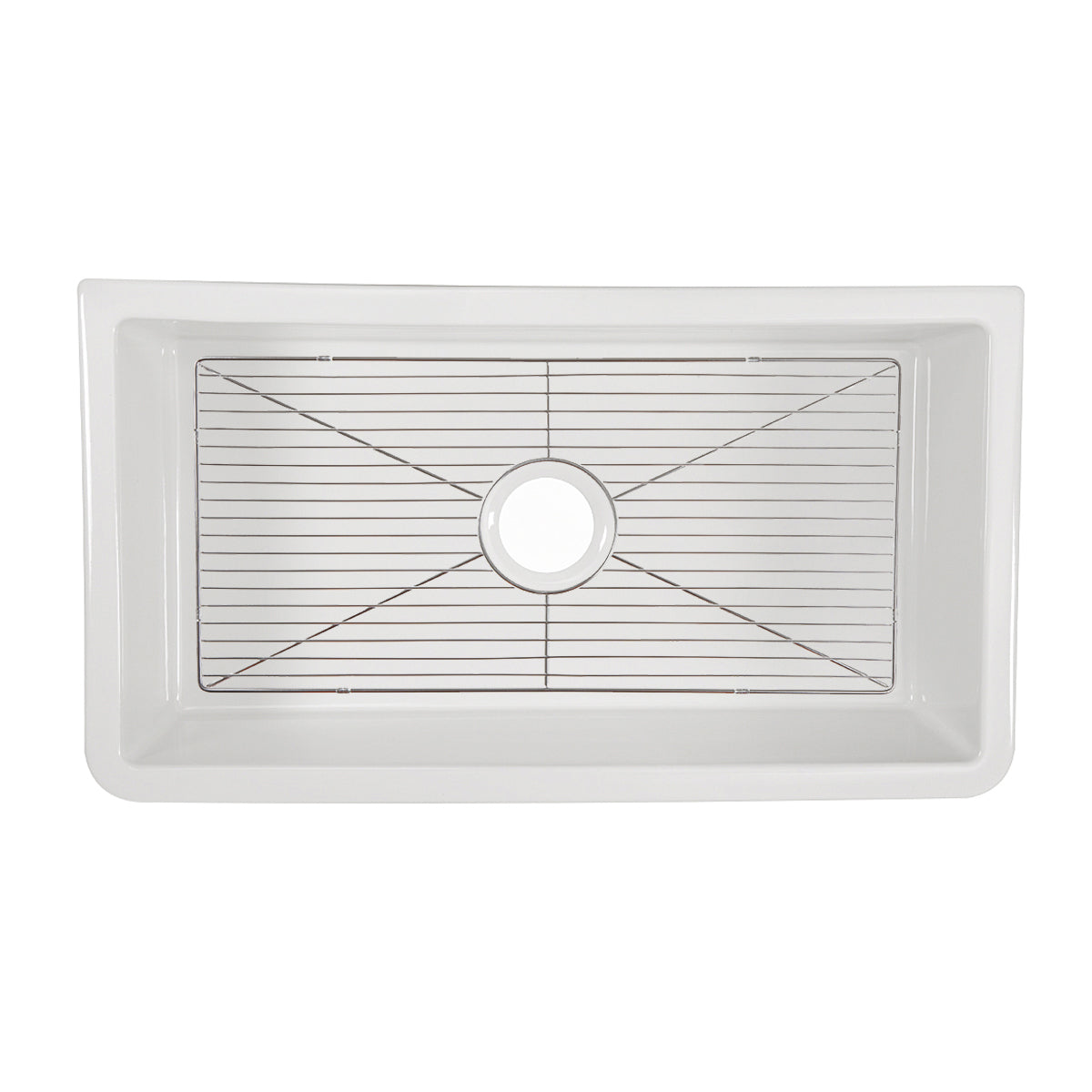 Nantucket Sinks Premium Kitchen 29" Polished Silver Stainless Steel Stainless Steel Bottom Grid BG-HA33