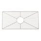 Nantucket Sinks Premium Kitchen 29" Polished Silver Stainless Steel Stainless Steel Bottom Grid BG-HA33
