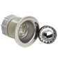 Nantucket Sinks Premium Kitchen 3" Polished Stainless Steel Junior Duo Bar Sink Drain