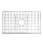 Nantucket Sinks Premium Kitchen 30" Polished Silver Stainless Steel Stainless Steel Bottom Grid BG-VC33S