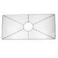 Nantucket Sinks Premium Kitchen 31" Polished Silver Stainless Steel Stainless Steel Bottom Grid BG-YM36