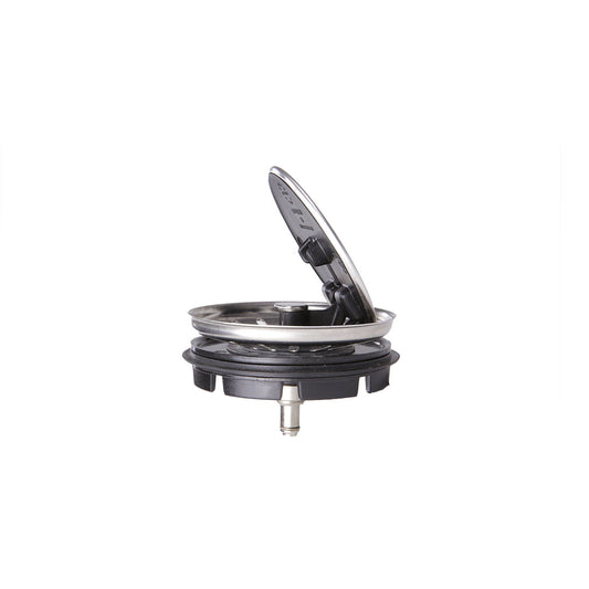 Nantucket Sinks Premium Kitchen 4" Brushed Satin Stainless Steel Crumb Cup Disposal Drain Kitchen Drain