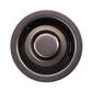 Nantucket Sinks Premium Kitchen 5" Antique Copper Dark Copper Brass Disposal Kitchen Sink Drain