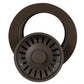 Nantucket Sinks Premium Kitchen 5" Brown Polymer and Plastic Disposal Trim For Granite Composite Sinks