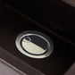 Nantucket Sinks Premium Kitchen 5" Chrome Stainless Steel Flip Top Crumb Cup Kitchen Drain