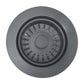Nantucket Sinks Premium Kitchen 5" Titanium Polymer and Plastic Basket Strainer Kitchen Drain For Granite Composite Sinks