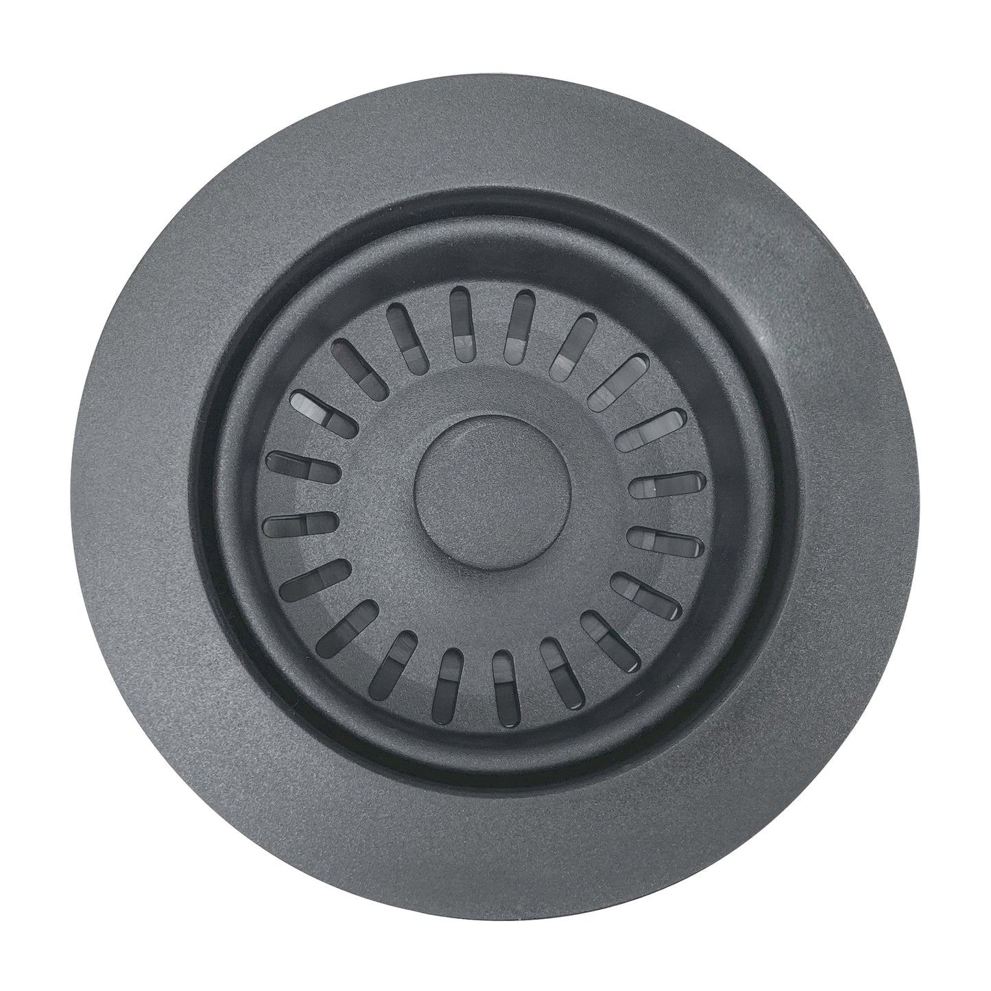 Nantucket Sinks Premium Kitchen 5" Titanium Polymer and Plastic Basket Strainer Kitchen Drain For Granite Composite Sinks